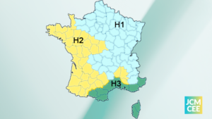 Les 3 grandes zones climatiques en france