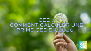 Comment calculer une prime CEE en 2026
